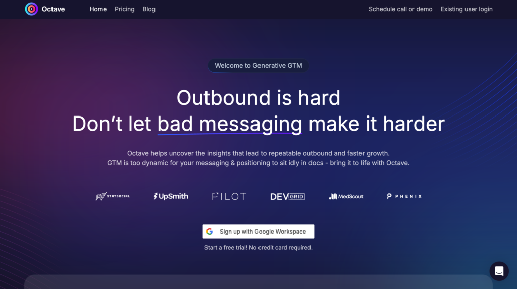 Octave integrates AI sales workflow tools to enhance lead nurturing, automate outreach, and improve sales team productivity.